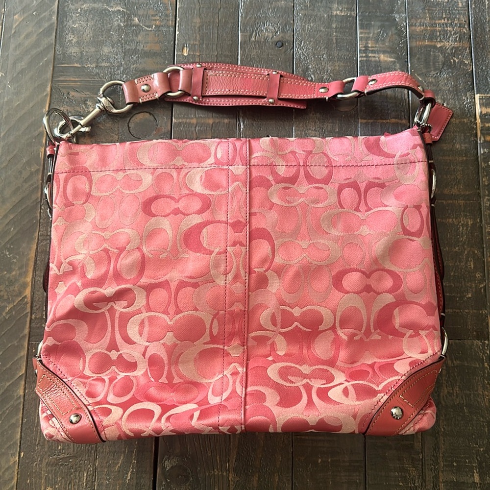 Coach vintage pink bag